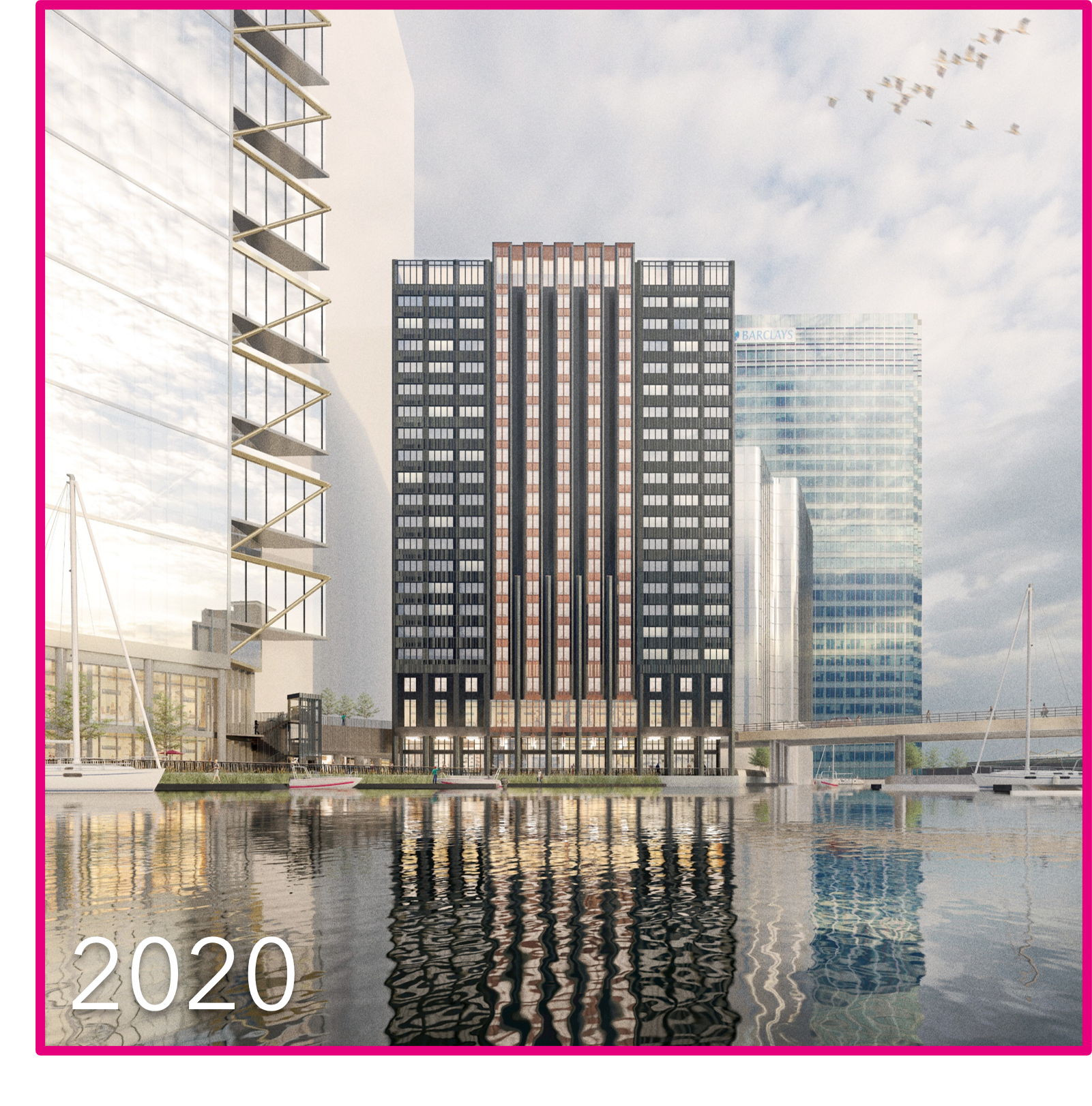 Best Commercial or Mixed-Use Tall Building Project 2020 Peter Dann Consulting Engineers - Wood Wharf B2